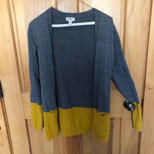 Lone sleeve cardigan